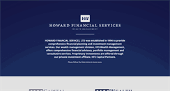 Desktop Screenshot of howardfinancialservices.com